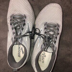 Brooks Ghost 14 Men's Size 10 Road Runnning Shoes Grey/Alloy/Oyster